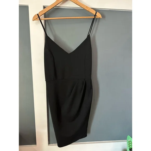 Women's Lulus Dress Size XL Black - Picture 3 of 5